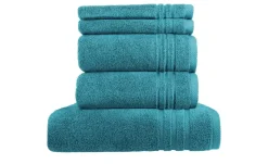 Handtuch-Set Petrol, 5-teilig Soft Cotton | Höffner