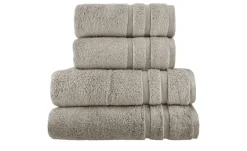 Handtuch-Set Taupe, 4-teilig  Kuschel Wuschel | Höffner