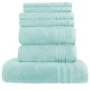 Handtuch-Set Türkis, 7-teilig Soft Cotton | Höffner