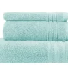 Handtuch-Set Türkis, 3-teilig Soft Cotton | Höffner