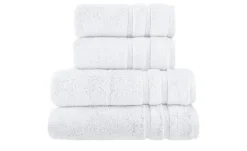 Handtuch-Set Weiß, 4-teilig  Kuschel Wuschel | Höffner