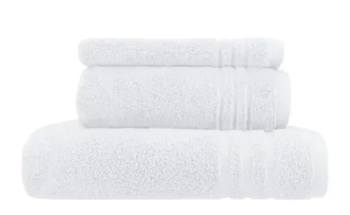 Handtuch-Set Weiß, 3-teilig Soft Cotton | Möbel Höffner