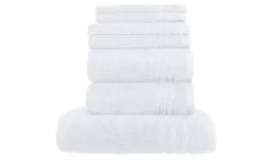 Handtuch-Set Weiß, 7-teilig Soft Cotton | Möbel Höffner