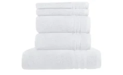 Handtuch-Set Weiß, 5-teilig Soft Cotton | Möbel Höffner