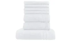 Handtuch-Set Weiß, 7-teilig Soft Cotton | Möbel Höffner