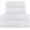 Handtuch-Set Weiß, 4-teilig Soft Cotton | Möbel Höffner