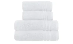 Handtuch-Set Weiß, 4-teilig Soft Cotton | Möbel Höffner