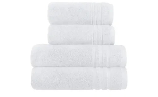 Handtuch-Set Weiß, 4-teilig Soft Cotton | Möbel Höffner