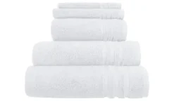 Handtuch-Set Weiß, 5-teilig Soft Cotton | Möbel Höffner
