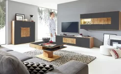 HARTMANN Couchtisch Caya | Eiche, Anthrazit | Höffner