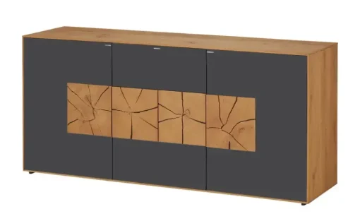 HARTMANN Sideboard Caya | Eiche, Anthrazit | Höffner