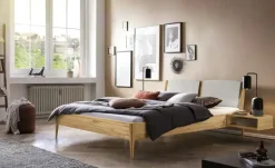 HASENA Bettgestell Massivholz Pistoia | Buche, 160 cm