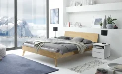 HASENA Massivholz-Bettgestell Ancona | Eiche, 140 cm