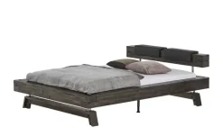 HASENA Massivholz-Bettgestell Inca  | Grau, antik, 140 cm