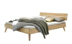 HASENA Massivholz-Bettgestell Ortona | Eiche, 140 cm