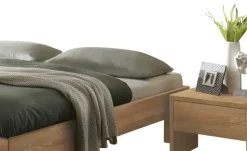 HASENA Massivholz-Bettgestell Rapallo | Eiche, 140 cm