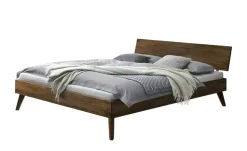 HASENA Massivholz-Bettgestell Ancona | Nussbaum, 140 cm