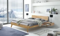 HASENA Massivholz-Bettgestell Ancona | Kernbuche, 140 cm