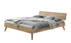 HASENA Massivholz-Bettgestell Ancona | Kernbuche, 140 cm