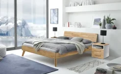 HASENA Massivholz-Bettgestell Ancona | Kernbuche, 140 cm