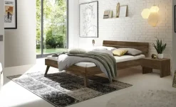 HASENA Massivholz-Bettgestell Ortona | Nussbaum, 140 cm