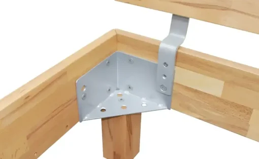 HASENA Massivholz-Bettgestell Forti | 140 cm, Kernbuche
