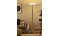 HELL-höllisch gutes Licht LED-Deckenfluter, 1-flammig, Nickel-matt