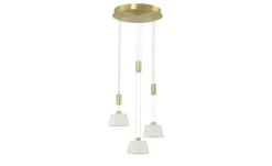 HELL-höllisch gutes Licht LED-Pendelleuchte | messingfarben