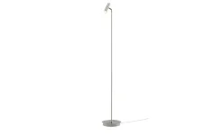 HELL-höllisch gutes Licht LED-Stehleuchte, 1-flammig, Nickel-matt | edelstahlfarben, matt