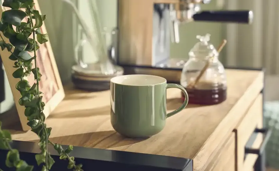 Henkelbecher Coppa Mug | Grün | Möbel Höffner