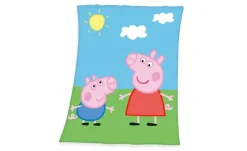Herding Plaid Peppa Wutz | Möbel Höffner