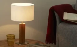 Herzblut Tischleuchte, 1-flammig, Eiche geölt | Höffner
