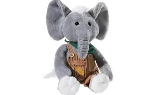 Heunec Plüschtier Latzhosen-Gang Elefant Eddi Erdnuss