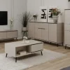 Highboard Arluno | Sand, Schwarz | Möbel Höffner
