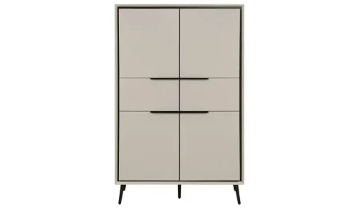 Highboard Arluno | Sand, Schwarz | Möbel Höffner