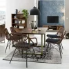 Highboard aus Massivholz Calatria | Akazie, Braun
