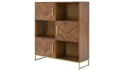 Highboard aus Massivholz Calatria | Akazie, Braun