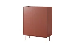 Highboard Color | Eiche, Rot | Möbel Höffner