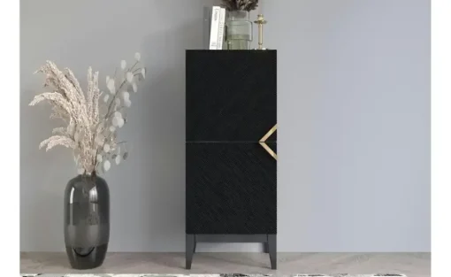 Highboard Dami | Schwarz | Möbel Höffner