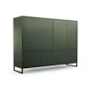 Highboard Genua | Flaschengrün | Möbel Höffner