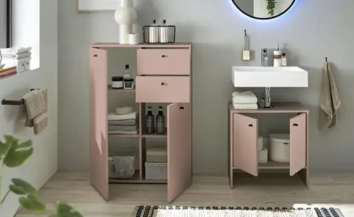 Highboard Kaarster See | Rosa | Möbel Höffner