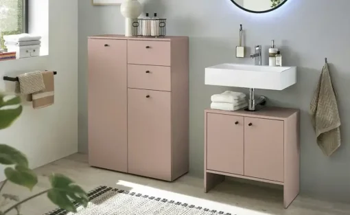 Highboard Kaarster See | Rosa | Möbel Höffner