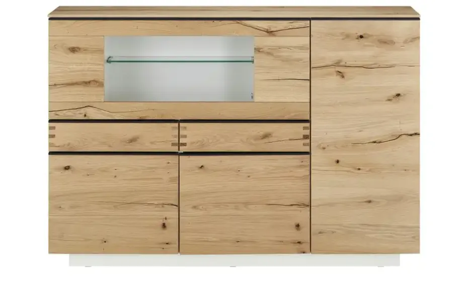 Highboard Light Line 6 | Weiß, lackiert | Möbel Höffner