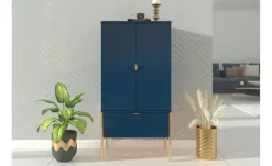 Highboard Polka | Marineblau | Möbel Höffner