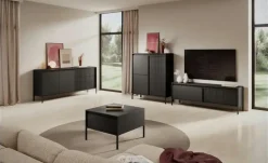Highboard Senso | 5 Stück, Schwarz | Möbel Höffner