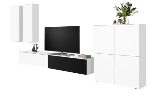Highboard Stream Premium | Weiß, matt | Möbel Höffner