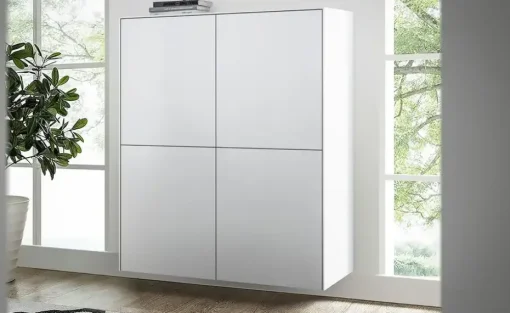 Highboard Stream Premium | Weiß, matt | Möbel Höffner