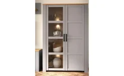 Highboard Toneo | Eiche (Nachbildung), Grau | Höffner