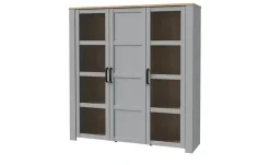 Highboard Toneo | Eiche (Nachbildung), Grau | Höffner