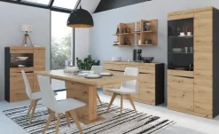 Highboard Turino Neo | Asteiche (Nachbildung) | Höffner